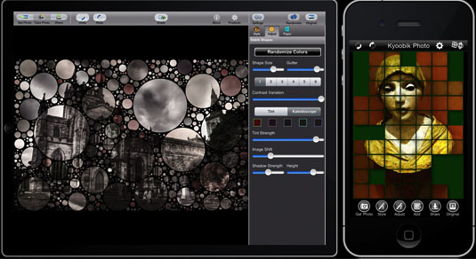 Interface Example for iPad, iPhone & iTouch