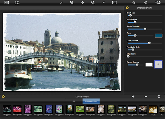 Interface Example for Mac and Windows