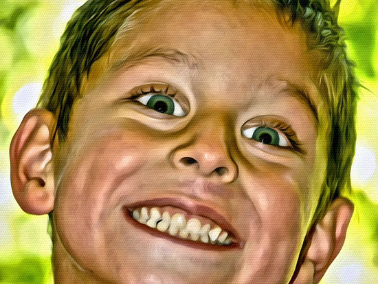 Portrait Painter is a professional painting tool that automatically creates a finely painted gallery-style portrait from a photo or image